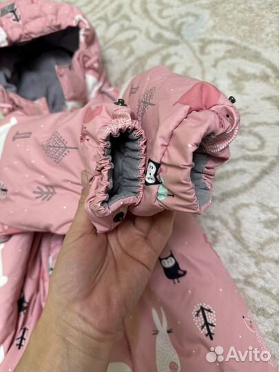 Зимний комбинезон crokid 74 80 пух