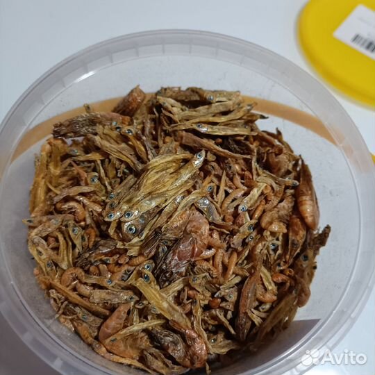 Морской микс для черепах и рыб корм