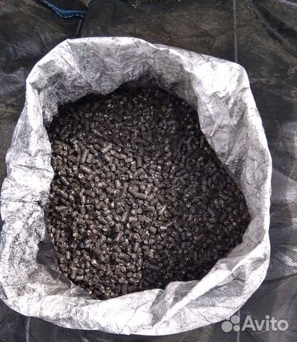 Пеллеты из лузги подсолнечника