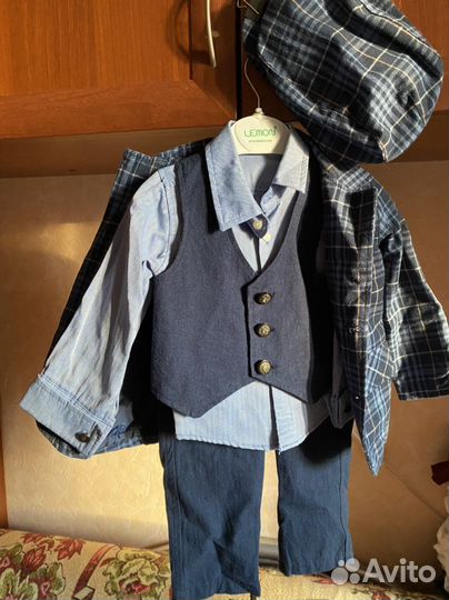 Костюм из 5 вещей на мальчика 1,5-2 года