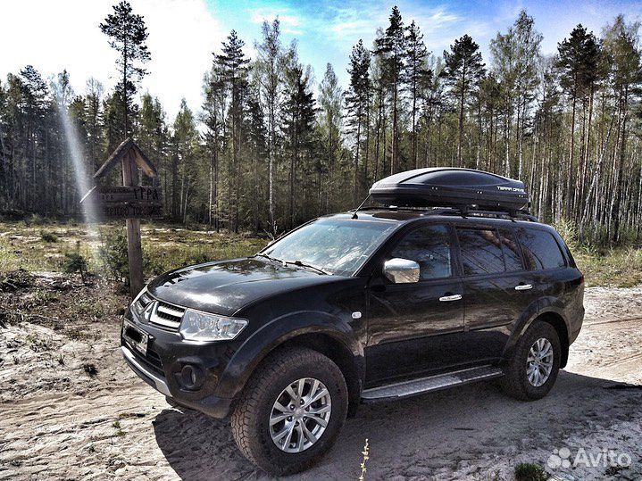 Бокс Terra Drive 480 черный мат. на Mitsubishi