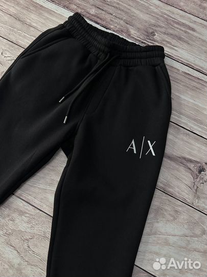 Спортивные штаны Armani Exchange черные мужские