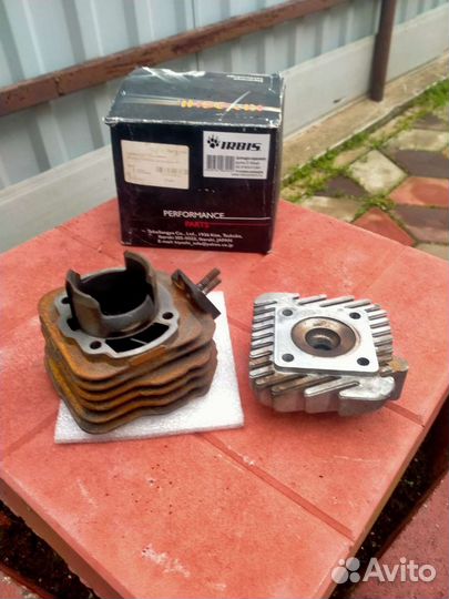 Цилиндр на мопед honda dio