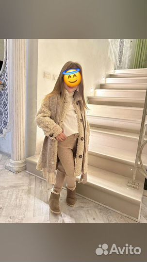 Шубка детская zara 116