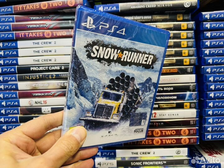 Snowrunner ps4 диск новый