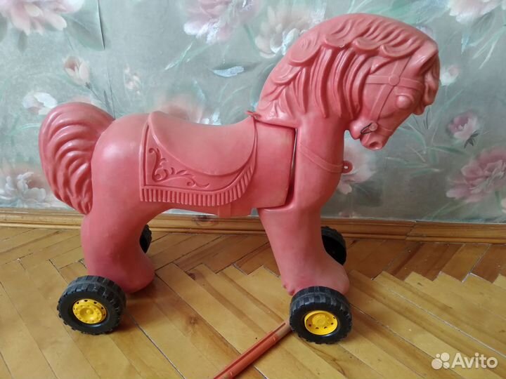 Конь- огонь(игрушка- каталка СССР)