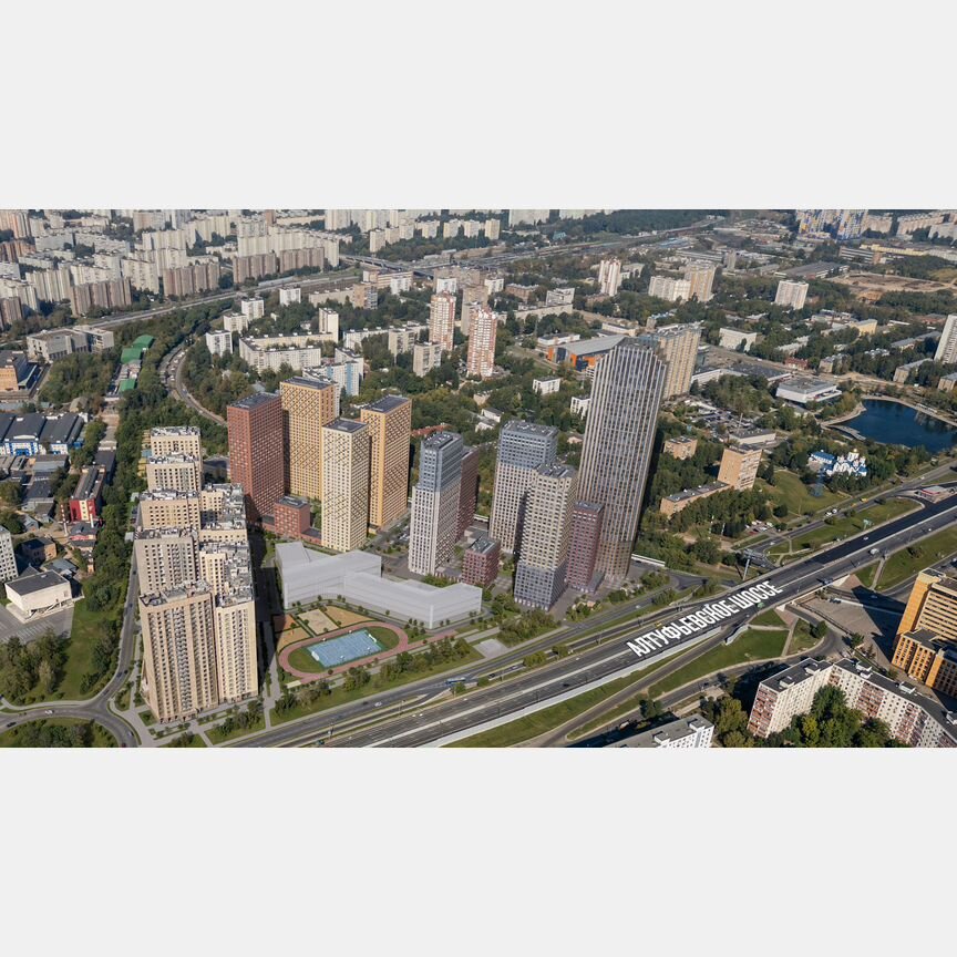 1-к. квартира, 40,7 м², 14/22 эт.