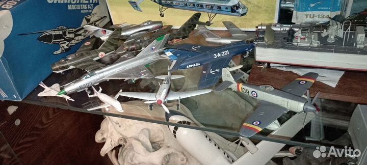 Сборные модели самолетов 1/72 1/48