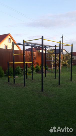 Спортивная площадка турник брусья