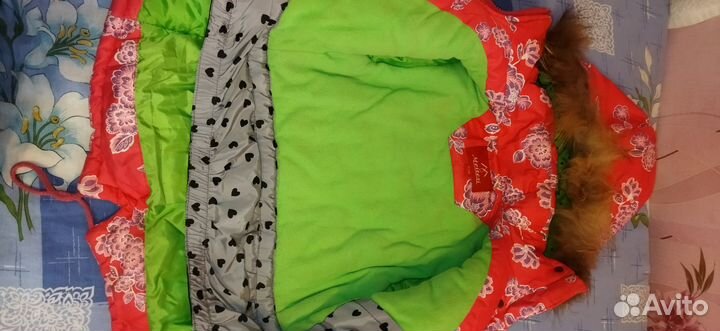 Зимняя куртка на девочку на рост 116 см