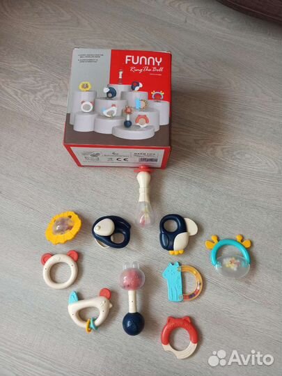 Набор погремушек в кейсе