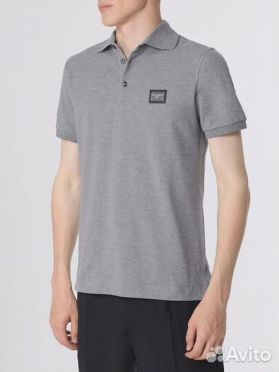 Поло хлопковое Dolce & Gabbana