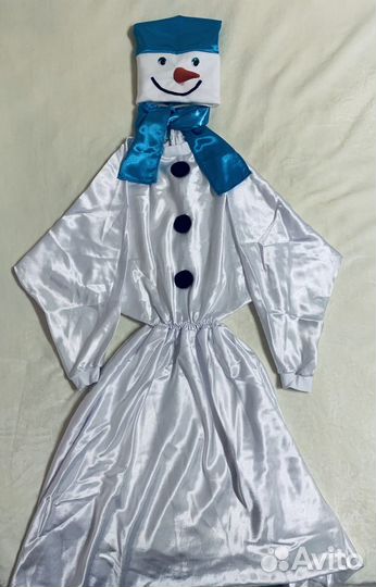 Новогодний костюм «Снеговик»