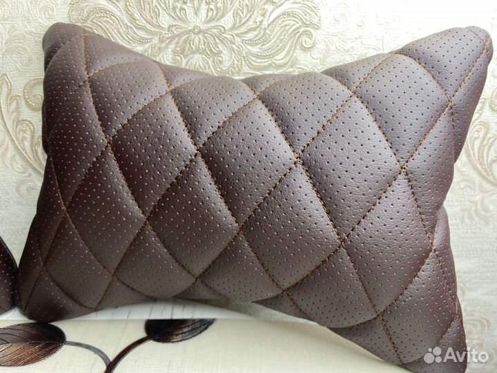 Автомобильные подушки для Шеи из Эко Кожи