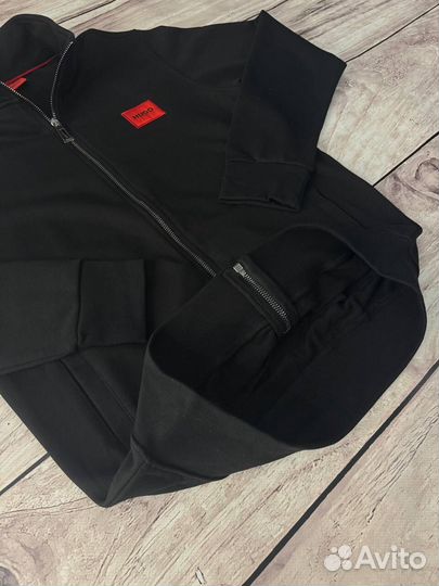 Толстовка Hugo Boss черная LUX