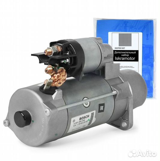 Стартер bosch 0001260004, 12V, 4.0kW