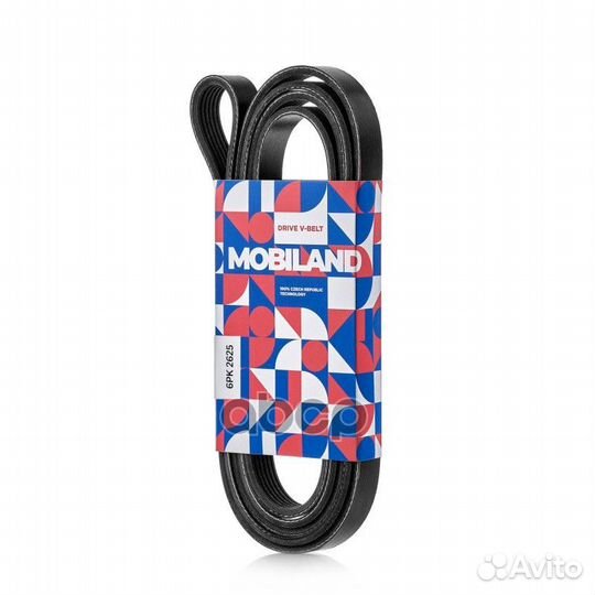 Ремень 6PK2625 (epdm) mitsubishi lancer VII (CS