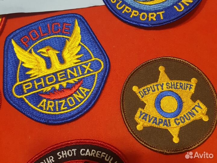 Нашивки шевроны полиции США Оригинал
