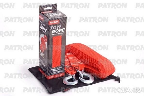 Трос буксировочный ленточный до 3.5 тонн, 2 крю