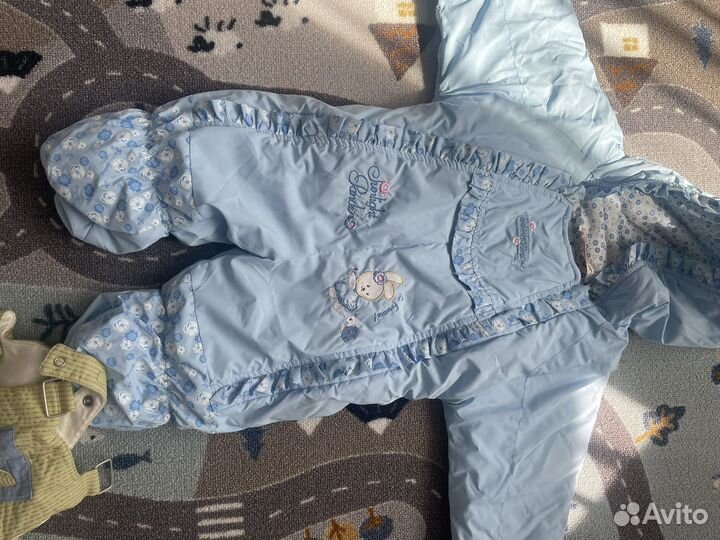 Пакет вещей на мальчика до года