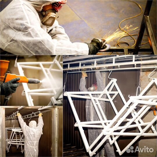 Порошковая покраска металлических изделий