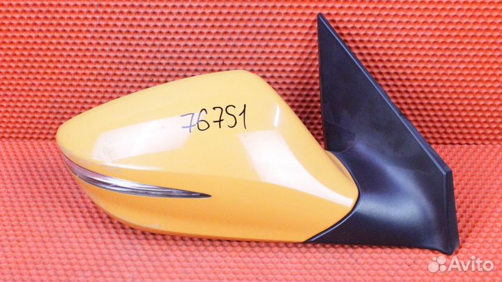 Зеркало заднего вида боковое правое Hyundai Sonata