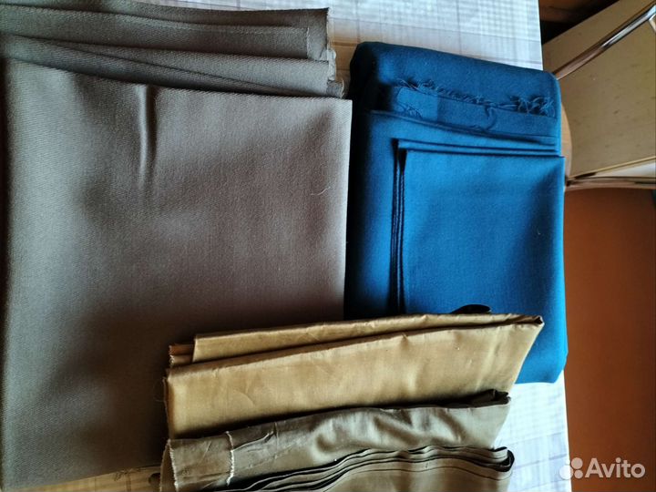 Отрезы ткани СССР шерсть