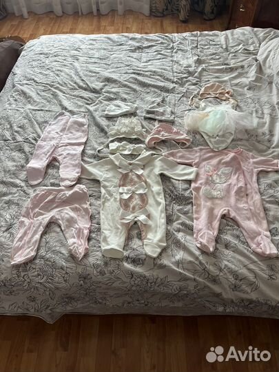 Вещи для новорожденной девочки