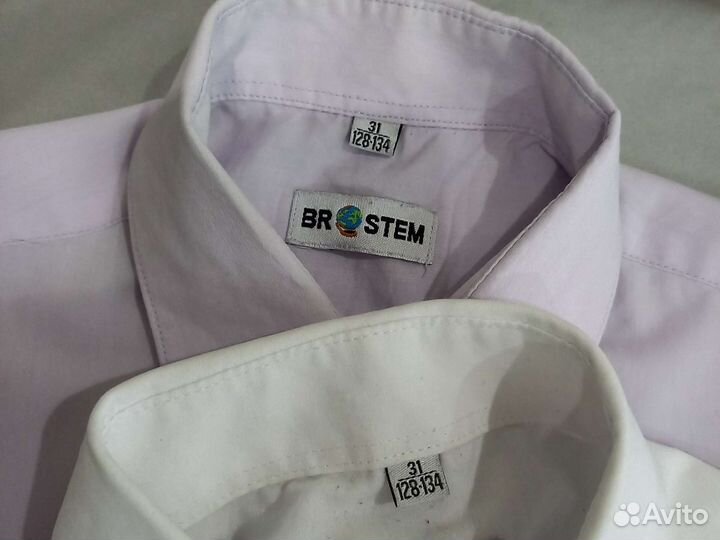 Рубашки на мальчика 128-134