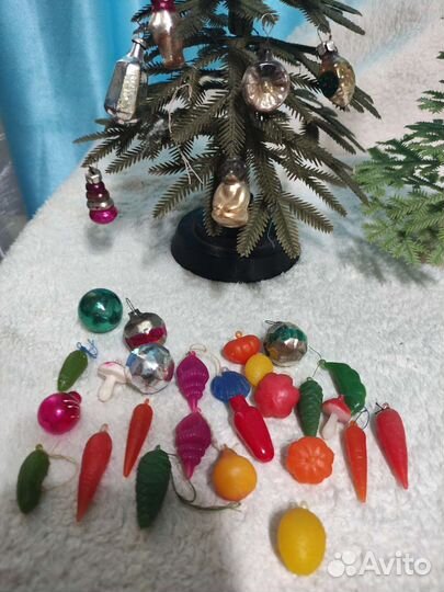 Мини елка ссср, мини игрушки