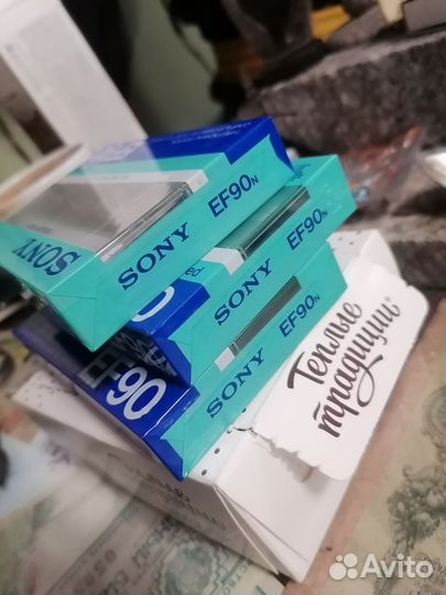 Кассеты в упаковке Sony 3 шт