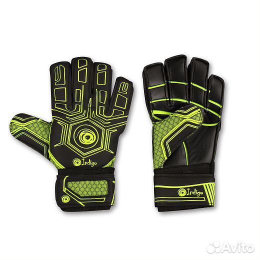Перчатки вратарские indigo 1218-A