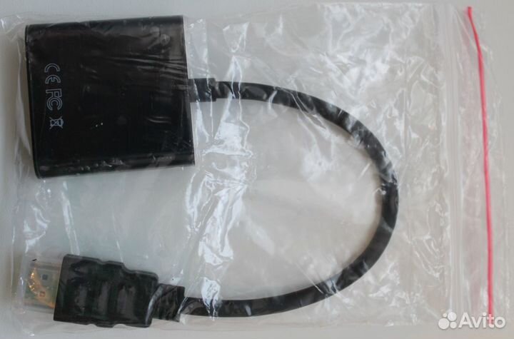 Переходник hdmi-VGA - новый / оригинальный