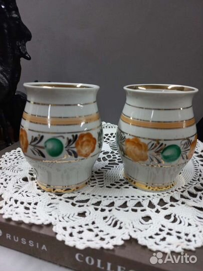 Вазочка фарфор Сысерть