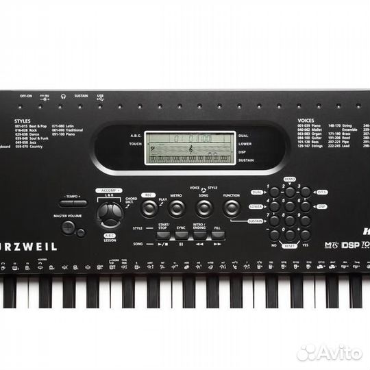 Синтезатор Kurzweil KP70 Black