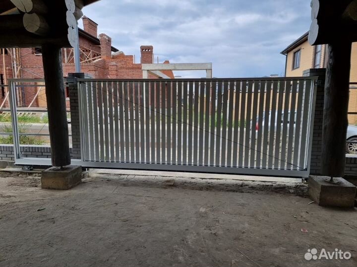 Откатные ворота Alutech ProTrend