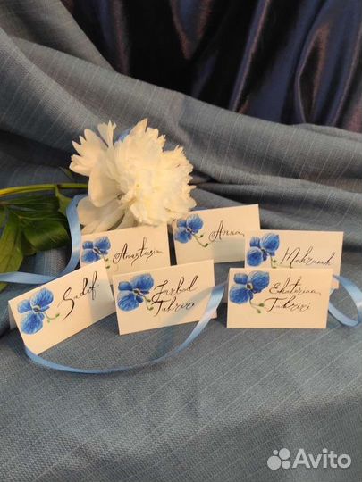 Карточки для рассадки гостей на свадьбе