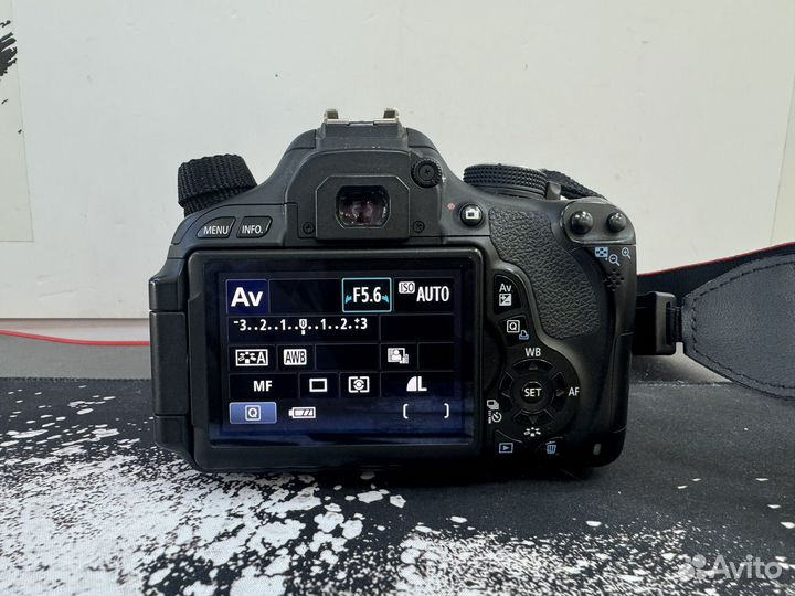 Зеркальный фотоаппарат canon 600d 18-55