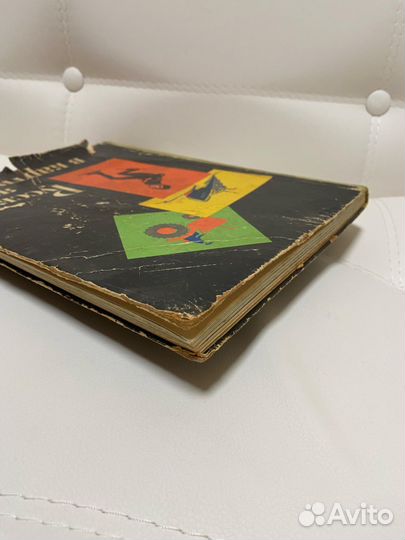 Старая книга Русский язык в картинках