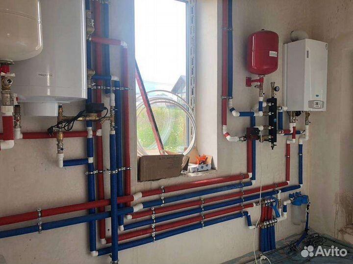 Монтаж систем отопления водопровода и канализации