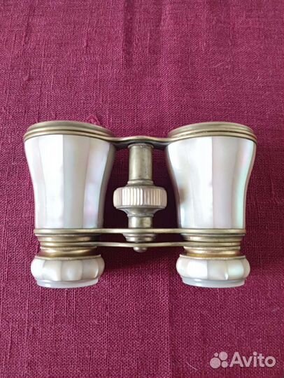 Старинный театральный бинокль 19 век, Франция