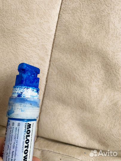 Маркер молотов коротыш заправлен акрилом