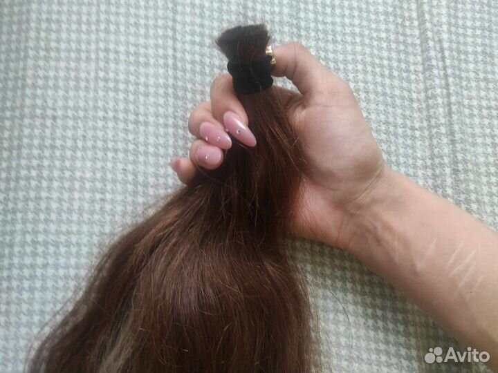 Волосы для наращивания 60 см бу