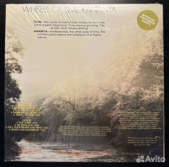 Ananta – Wheels Of Time (сша 1978г.)