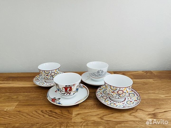 Чайные пары 4 шт. футбол