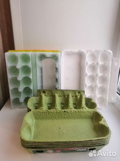 Ячейки для куриных яиц