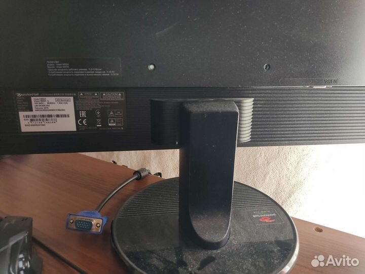 Монитор packard bell