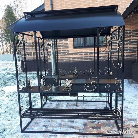 Мангал-беседка