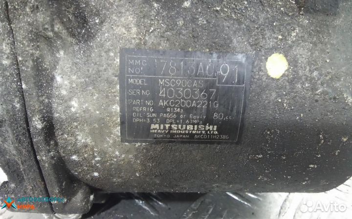 Компрессор кондиционера Citroen C-Crosser 2008