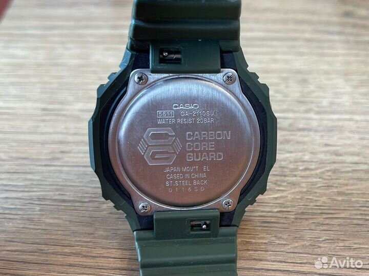 Часы casio g shock ga 2110 su